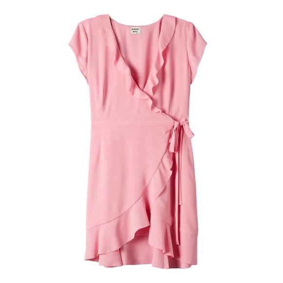 Aritzia Dresses Aritzia Sunday Best Pink Savoy Dress Poshmark